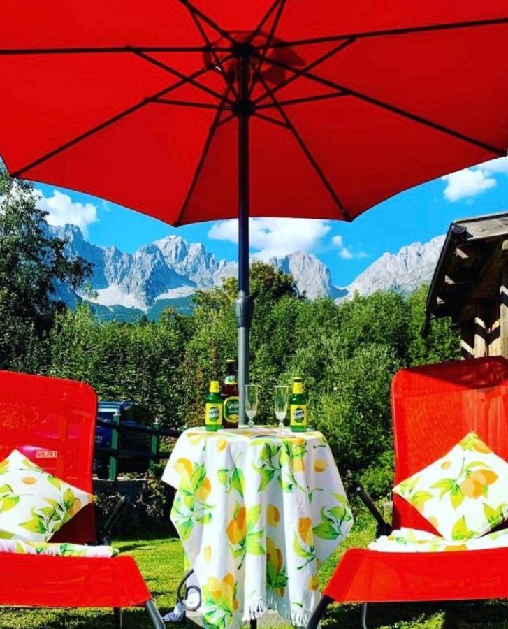 Gaste-Haus Kaisers-Gluck Hotel Going am Wilden Kaiser Bagian luar foto